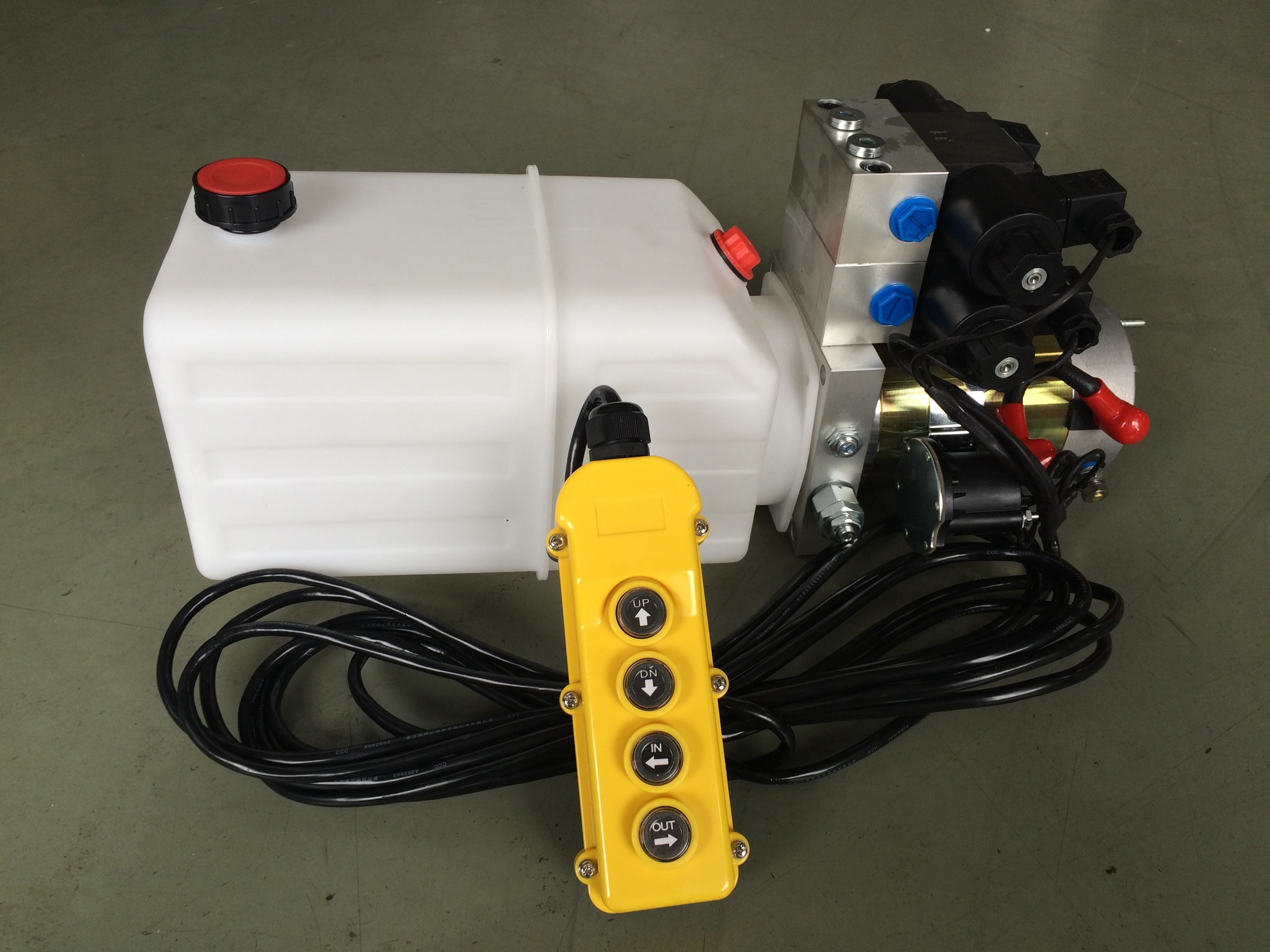 180 Bar High Pressure Double Acting Hydraulic Power Pack For Tipper Trailer