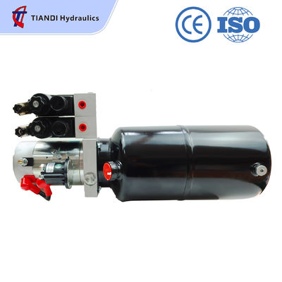 DC 12V 2.5Kw Double Acting Hydraulic Power Pack For Lifting Platform Lifter