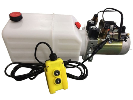 Zawór elektromagnetyczny cewki 12VDC 18W Mini zasilacz hydrauliczny Pakiet 2 przyciski