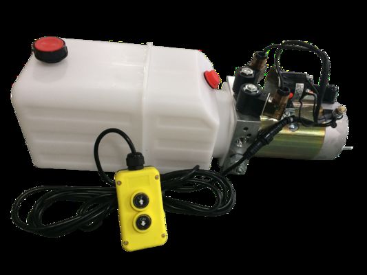Małe hydrauliczne agregaty zasilające 210 barów 12 V / kompaktowy hydrauliczny agregat zasilający