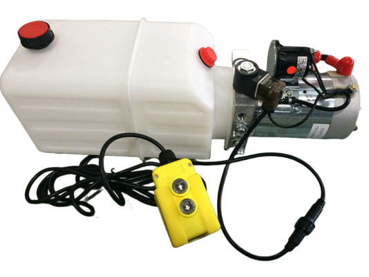 Mini zasilacz hydrauliczny 12 V DC o podwójnym działaniu z wtyczką spustową